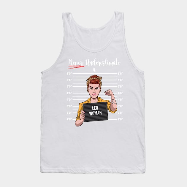 Leo Woman Tank Top by Surta Comigo